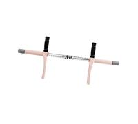 Fenteer Barre D'Entraînement pour Les Jambes Appareil de Fitness Multifonctionnel Tige pour Cuisses Outil pour Épaules en PP et Acier Inoxydable Adapté pour U, Rose