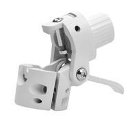 Fenteer Base Pliable de Barre de Support Aluminium Alliage Composant Électrique Repliable Pièce de Rechange Montage Simple Accessoire Compact Adapté pour Cycl, Blanc