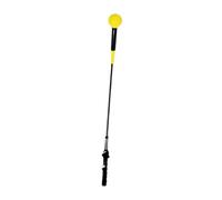 Fenteer Bâton D'Entraînement de Swing de Golf Aide à Tige d'exercice et Canne Flexible pour Construire La Mémoire Musculaire Approprié pour L'Éc, Jaune