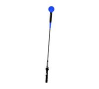 Fenteer Bâton D'Entraînement de Swing de Golf Aide à Tige d'exercice et Canne Flexible pour Construire La Mémoire Musculaire Approprié pour L'Éc, Bleu