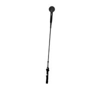 Fenteer Bâton D'Entraînement de Swing de Golf Aide à Tige d'exercice et Canne Flexible pour Construire La Mémoire Musculaire Approprié pour L'Éc, Noir