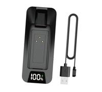 Fenteer Batterie Chargeur Vélo Batterie Recharge Affichage Puissance Module Attraction Conception Compacte Portable Matériau PP Facile à Utiliser Convient Au