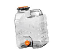 Fenteer Bidon d'eau Réservoir d'eau Potable Contenant Alimentaire Seau de Camping Transporteur en PC Épais Réutilisable Adapté pour La Randonnée l'escalade E, 15l