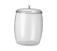 Fenteer Bocal de Conservation Alimentaire Transparent Jarre Hermétique Récipient de Cuisine Réutilisable En PP Parfait pour Cuisine Bureau Salon Décoration Ma, 17.5 L
