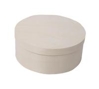 Fenteer Boîte à Gâteau en Bois Récipient Portable Boîte de Rangement Organisateur Multifonctionnel avec Couvercle de Grande Capacité Adapté pour Les Fêtes D', L