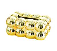 Fenteer Boîte à Mouchoirs Rectangulaire Porte-mouchoirs Conteneur Organisateur Moderne En Pp Compact pour Bureau Salon Salle de Bain Convient à La Décoration, Boîte à Mouchoirs