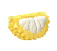 Fenteer Boîte à Tissus Durian pour Rangement de Serviettes, Jaune