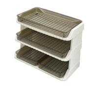 Fenteer Boîte de Présentation Multi Couches avec Support pour Organisation de Modèles 1/64 Vitrine pour Figurines de Collection Rangement pour Maquillage Bijo, 3 Couches