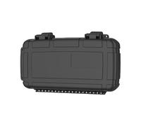 Fenteer Boîte de Rangement Compacte pour Caméra Valise Portative pour Outils D'Électricien Coffret Résistant à L'Eau et Aux Chocs avec Poignée Organiseur Poly, 22.2x12.8x5 Cm