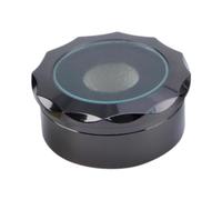 Fenteer Boîte de Rangement pour Embouts de Billard en Métal avec Couvercle Transparent Tourniquet Pratique Fonction Protection Accessoires Convient Aux Joueur, Type E