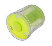 Fenteer Boîte de Rangement pour Rubans Rangement Organisateur Gymnastique Porte-Ruban Polypropylène Conception Pratique Convient pour Cours Gymnase Compétitio, Vert Fluorescent