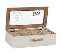 Fenteer Boîte de Rangement pour Sachets de Thé, Organisateur de Thé Robuste en Bois pour Placard,
