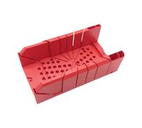 Fenteer Boîte de Scie à Onglet pour Travaux Manuels, Rouge avec Une Tige, 12.5po