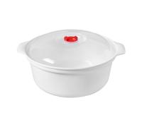 Fenteer Bol à Micro-Ondes avec Couvercle pour réchauffer Les Aliments, Aliments Chauds, Pratique, récipient de Stockage pour Aliments pour Les réunions à, 18.5x8.5cm