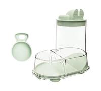 Fenteer Bol de Nourriture Automatique pour Hamster avec Cuillère Intégrée et Station d'alimentation, Vert