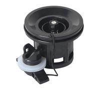 Fenteer Bouchon de Valve Gonflable 8 Trous pour Bateau pneumatique - Installation Facile - Accessoire de Remplacement Direct, Noir