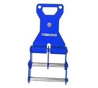 Fenteer Boucle Ceinture Outil Attache Rapide Universelle Aluminium Alliage Clip Chaîne Fonction Conversion Convient pour Électricien Charpentier Bricolage, Bleu 60 Mm