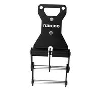 Fenteer Boucle Ceinture Outil Attache Rapide Universelle Aluminium Alliage Clip Chaîne Fonction Conversion Convient pour Électricien Charpentier Bricolage, Noir Fixe