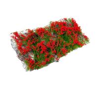 Fenteer Bouquet de fleurs, arbustes de plaine, touffe, bricolage, buissonnant, groupe de végétation florale, touffe d'herbe pour terrain, sable, Rouge