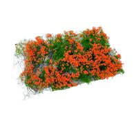 Fenteer Bouquet de fleurs, arbustes de plaine, touffe, bricolage, buissonnant, groupe de végétation florale, touffe d'herbe pour terrain, sable, Orange