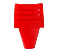 Fenteer Bouton de Commande de Souffleuse à Neige Levier D'Accélération Pièce de Rechange pour Moteur Jardin Accessoire Antidérapant en PP Installation Facile, Triangle 4.5 X 2.9