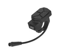 Fenteer Bouton de Contrôle Vélo Assemblage Commutateur Guidon Étanche PP Fonction Klaxon Lumière Signalisation Adapté à Trajets Scooter Électrique 5.