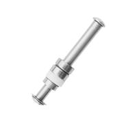 Fenteer Bouton de Poignée de Moulinet de Pêche, Arbre, Accessoires de Pêche, Outil de Bricolage en Acier Inoxydable