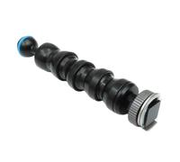 Fenteer Bras de Lumière de Plongée Support D'Éclairage Articulé Monture à Rotule et Fixation de Lampe Flexible avec Fil d'acier Interne Adapté pour La Vidéo, 4 Articulations