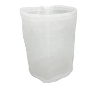 Fenteer Brew Bag Sac de Filtration Réutilisable Maille Fine avec Cordon Ajustable pour Pressage de Fruits Vin Lait Végétal Convient à La Fabrication Maison Pr, M
