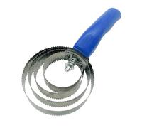 Fenteer Brosse de Toilettage pour Animaux à Manche Ergonomique, Accessoire Pratique en Aluminium, Bleu