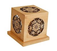 Fenteer Brûleur D'encens En, Brûleur D'arômes, Cadeau de Vacances, Centre de Table Moderne,