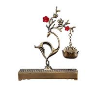 Fenteer Brûleur d'encens Statue Figurine Moderne Cadeaux Salon Décoration Maison Porte-encens