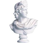 Fenteer Buste de Statue Apollo Sculpture en Résine 6 cm Décoration de Maison