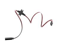 Fenteer Câble d'extension pour voiture RC, kit de connexion pour récepteur RC, câble à clipser
