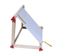 Fenteer Cadre de Broderie En Bois pour Aiguille et Couture, Pp noix