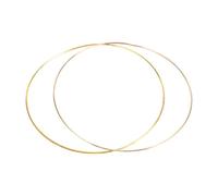 Fenteer Cadre de Couronne En Métal 2 Pièces pour Suspension de Plantes, Couronne de Mariage DIY