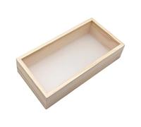 Fenteer Cadre En Bois pour Boîte D'ombre avec Espace pour Photos et Souvenirs, 26cmx13cmx8cm