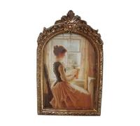 Fenteer Cadre Photo Créatif de Bureau avec Un Design Rétro pour La Chambre à Coucher, 14cmx2cmx22cm