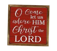 Fenteer Cadre photo en bois de Noël, cadre photo décoratif de bureau, décoration murale à suspendre pour galerie, hôtel, appartement