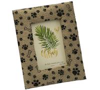 Fenteer Cadre Photo En Peluche pour Décoration de Table et Affichage D'images dans L'entrée, Kaki, 18.5 Cm X 23.5 Cm