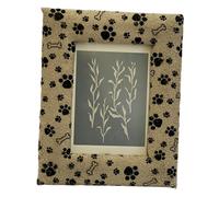 Fenteer Cadre Photo En Peluche pour Décoration de Table et Affichage D'images dans L'entrée, Kaki, 20.5cmx25.5 Cm