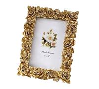 Fenteer Cadre Photo Rectangulaire En Résine pour Mariage et Anniversaire, 6po