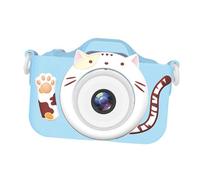 Fenteer Caméra pour Enfants, Jouet Ludique avec Accessoires Colorés, chat bleu