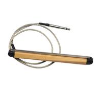 Fenteer Capteur Piézoélectrique pour Instrument, Connecteur Audio Pratique de 2,5 Mm, Tige de Micro de Guitare avec Fiche pour S'entraîner sur La Gamme, 6 Cordes