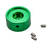 Fenteer Capuchon de Bouton de Pédale de Guitare, Capuchon de Pédale de Commutateur Au Pied, Capuchon de Clou de Pied En Alliage D'aluminium Facile à Insta, Vert