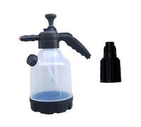 Fenteer Car Wash Foam Sprayer avec Buse Multi-directionnelle Pulvérisateur de Mousse à Main Automatique Bouteille Portable Accessoires pour Lavage Véhicule SY, Blanc Translucide