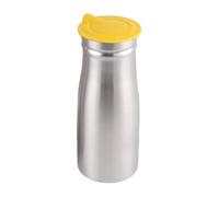 Fenteer Carafe à Eau Pichet Bouilloire Cruche Théière En Acier Inoxydable 304 avec Couvercle Étanche Adaptée pour Servir Le Le Lait et Les Jus, Jaune