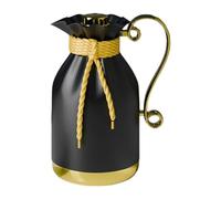 Fenteer Carafe Isotherme avec Isolation Thermique Verseuse à Café Pichet à Lait Pot à Thé Bouchon Anti-gouttes pour Boissons Chaudes et Froides Utilisable Pou, or