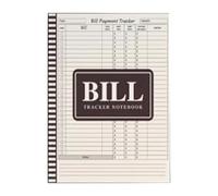 Fenteer Carnet de Suivi de Factures Léger Gérez Efficacement Votre Argent Compte D'argent