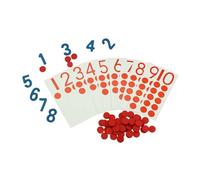 Fenteer Cartes Mémo de Mathématiques, Jeux de Mathématiques pour L'apprentissage Précoce pour Les Garçons et Les Filles